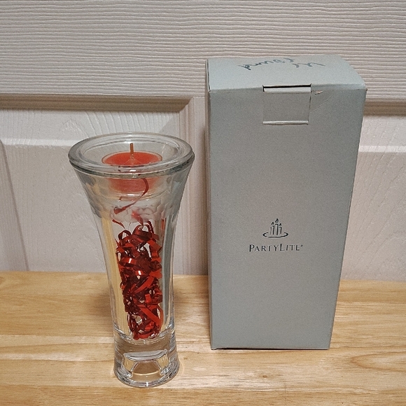 PartyLite Clarity 7" (18cm) Taper/Tealight Holder - Picture 3 of 4